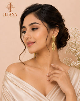 Iliana Radiant Sunburst Silver Pendant with Chain | CZ Designer Statement Necklace